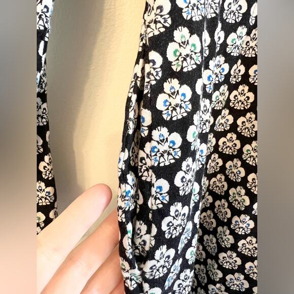 Boden Penelope jersey dress long sleeve carnation stamp 100% cotton knit spring - Picture 9 of 12